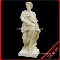 Yellow Color Marble Stone Famous Statue, Stone Statue Carving Of Rome